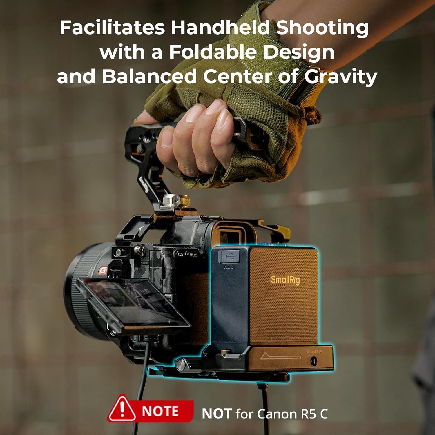 Placa de Batería NP-F SmallRig 4696 Plegable y Compacta