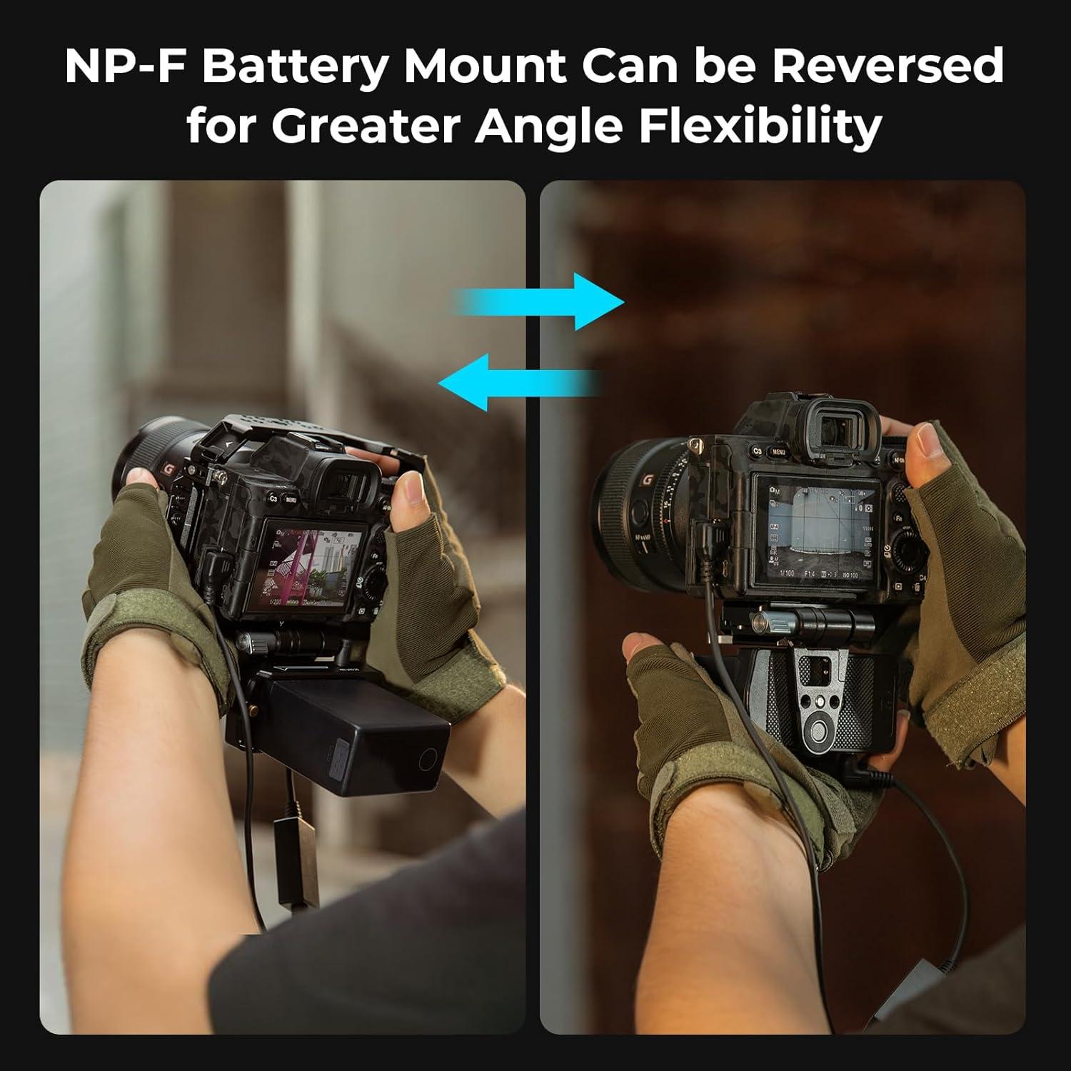 Placa de Batería NP-F SmallRig 4696 Plegable y Compacta