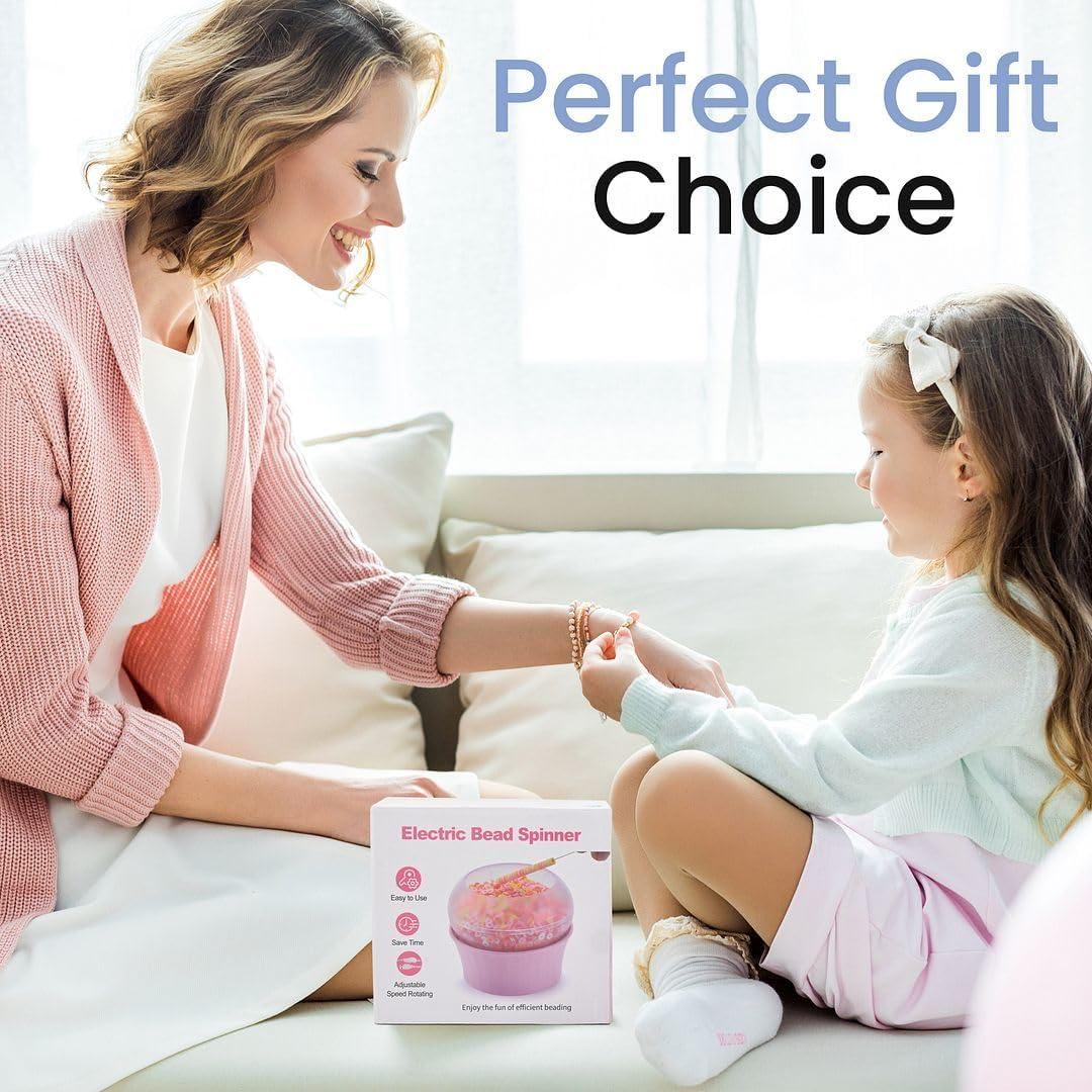 Girador de Perlas Eléctrico Shop LC con 2 Agujas y Accesorios