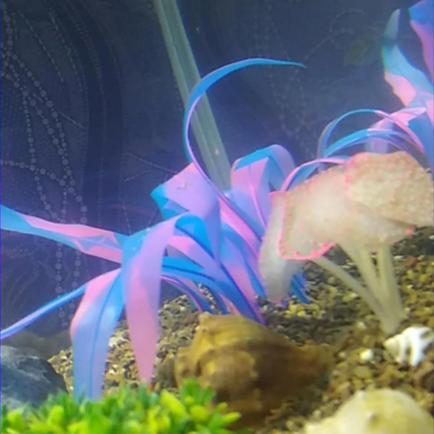 Juego de 3 Plantas de Acuario de Silicona REIRQIE - 18cm, 25cm, 43cm