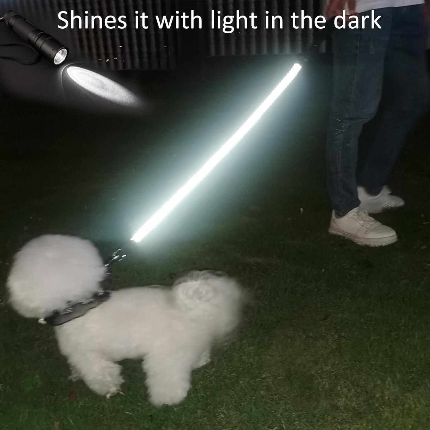 Correa Reflectante para Perros Mycicy 60 cm Nylon Resistente Rosa