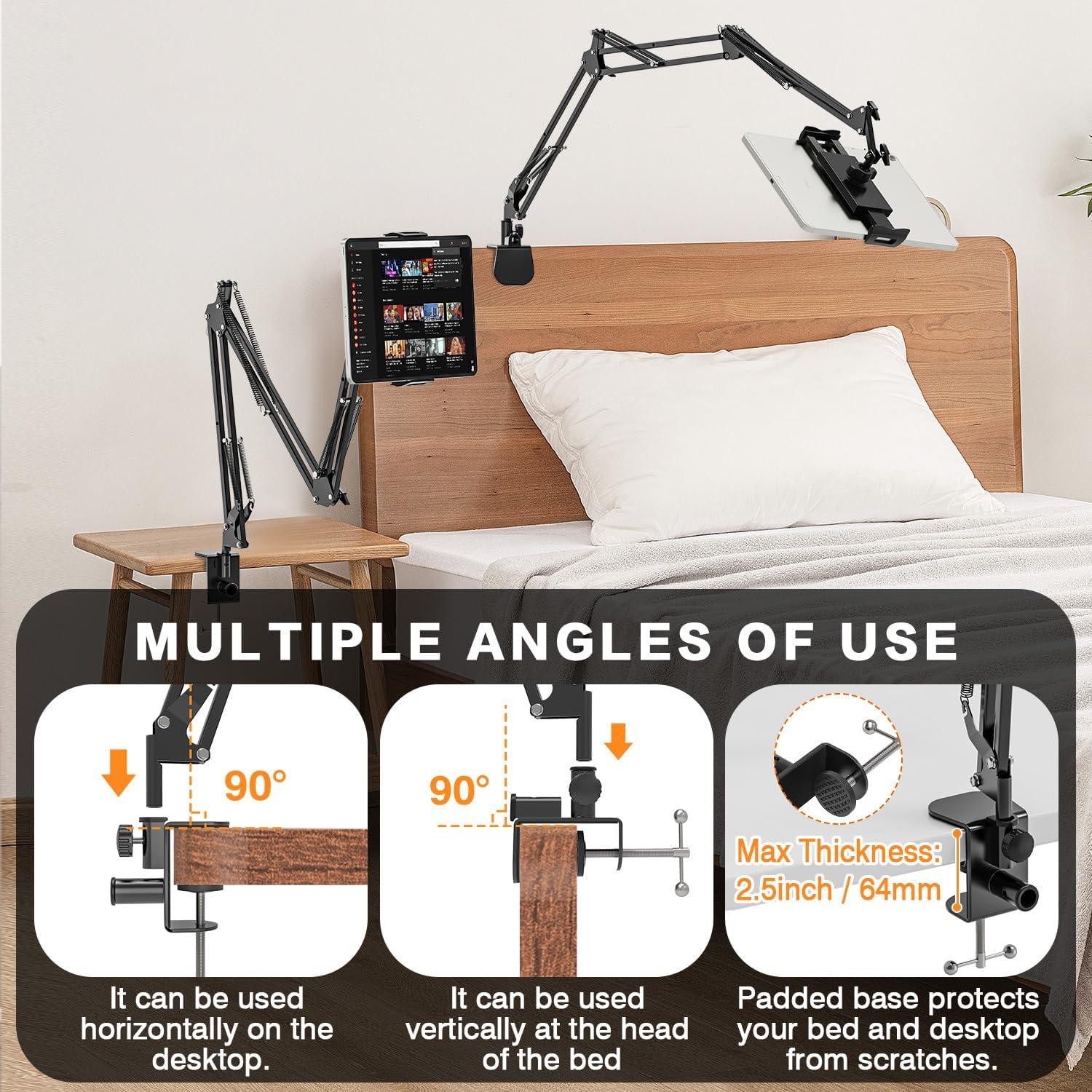 Soporte Ajustable para Tablet JUBOR 95.5 cm 360° Aluminio