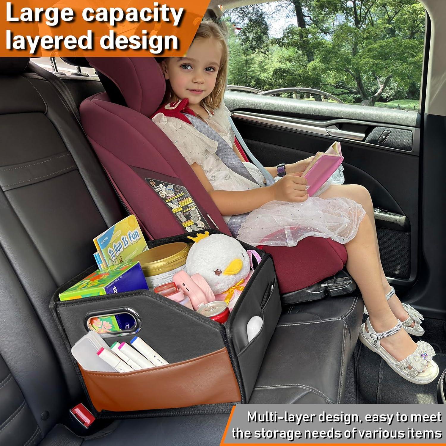 Organizador de Auto Noaman Negro - Almacenamiento Plegable 22L