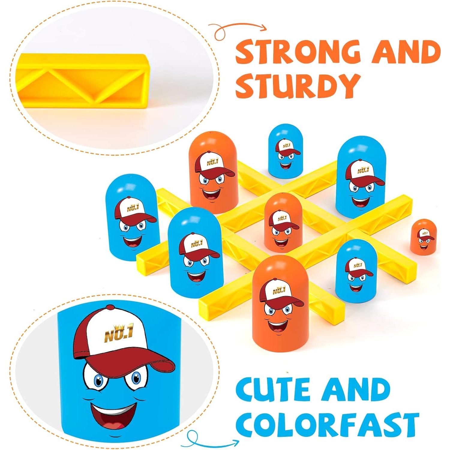 Juego de Tres en Raya Lewabov para Niños 3 a 8 Años