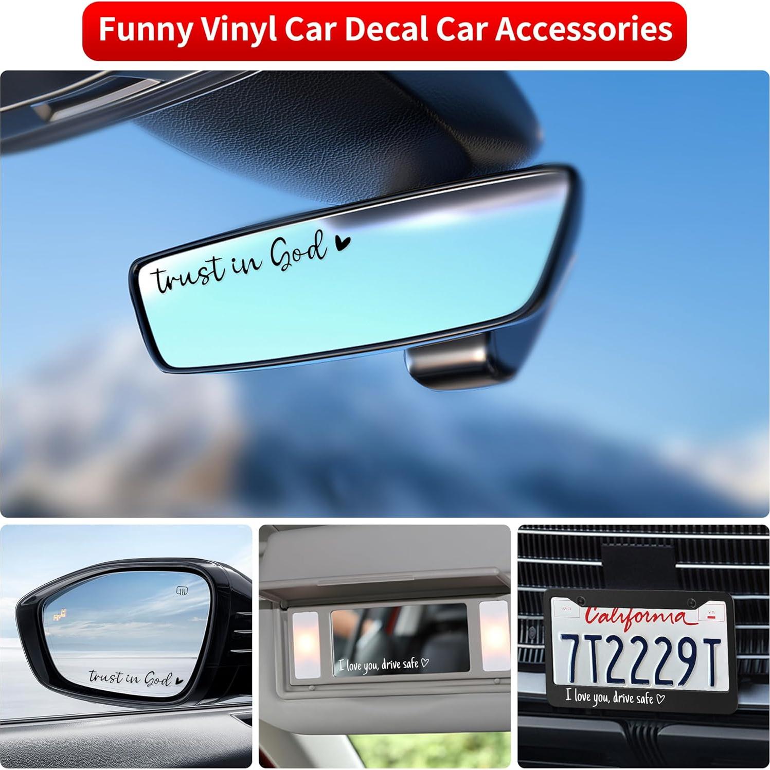 2PCS Marcos de Placas de Licencia ShineJack Acero Inoxidable Negro