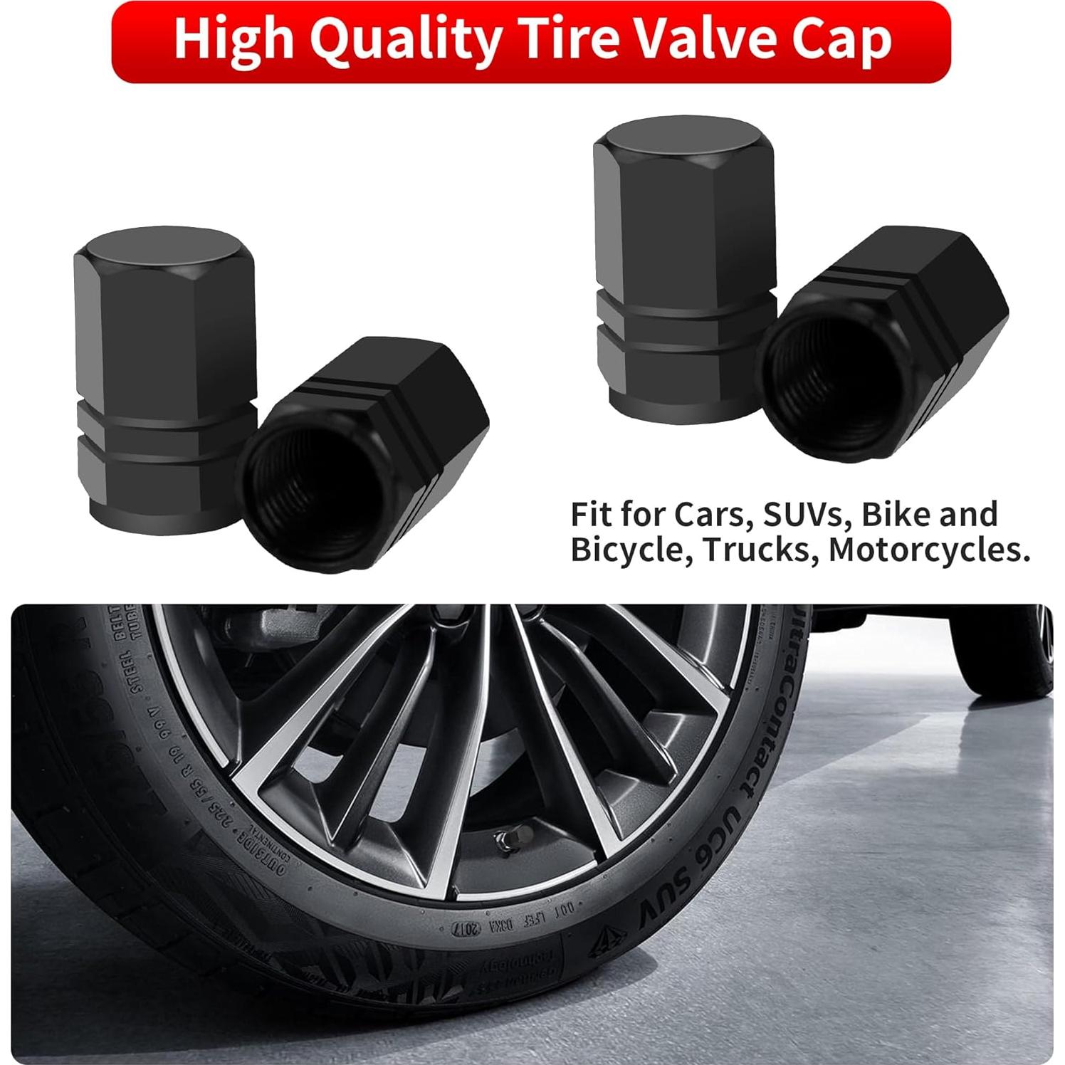 2PCS Marcos de Placas de Licencia ShineJack Acero Inoxidable Negro