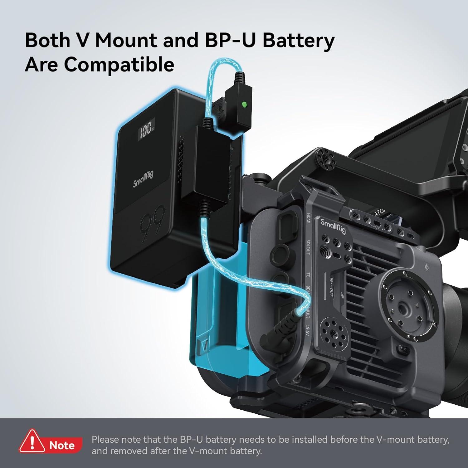 Jaula Compacta SmallRig FX6 con Placa V-Mount 4124