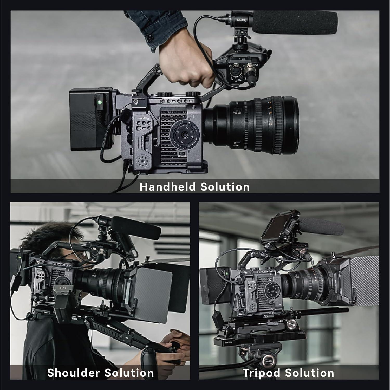 Jaula Compacta SmallRig FX6 con Placa V-Mount 4124