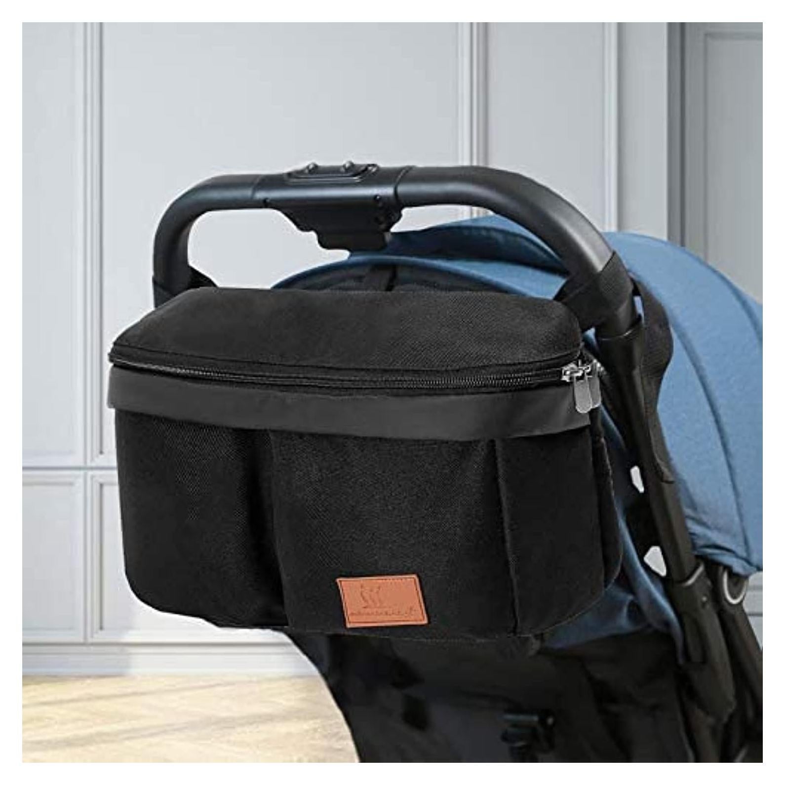 Organizador de Carrito de Bebé Miracle - Caddy Universal Negro