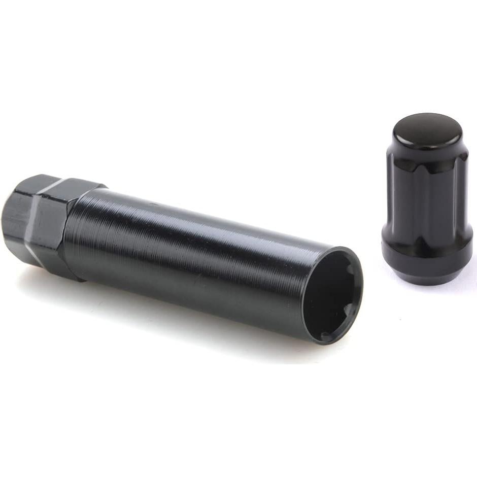 Tuercas de Rueda Negras DCVAUTO 1/2"-20 20 Pcs para Jeep y Ford