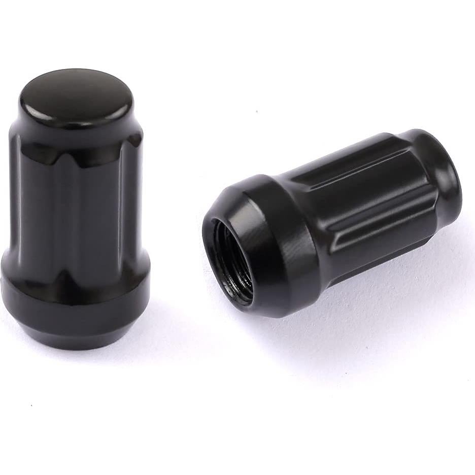 Tuercas de Rueda Negras DCVAUTO 1/2"-20 20 Pcs para Jeep y Ford