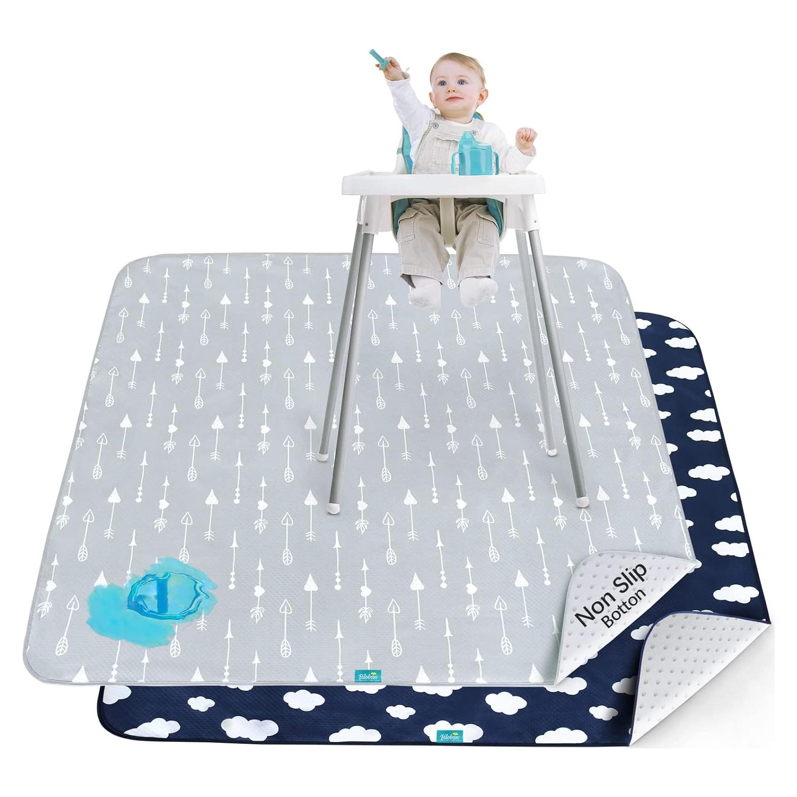 Tapete de Salpicaduras Biloban 2 Pack Impermeable 106x117 cm