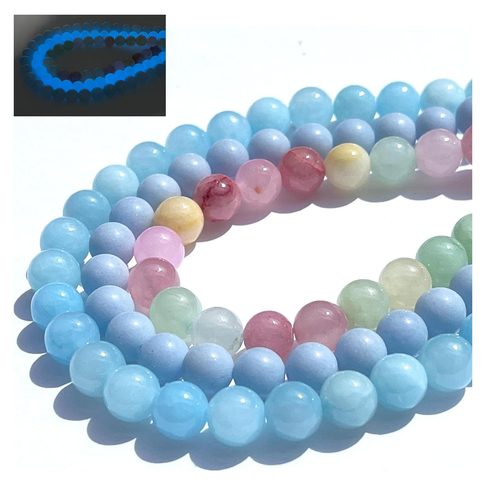 Perlas de Piedra Natural 150 Pcs 8mm ARTSY CRAFTS Joyería