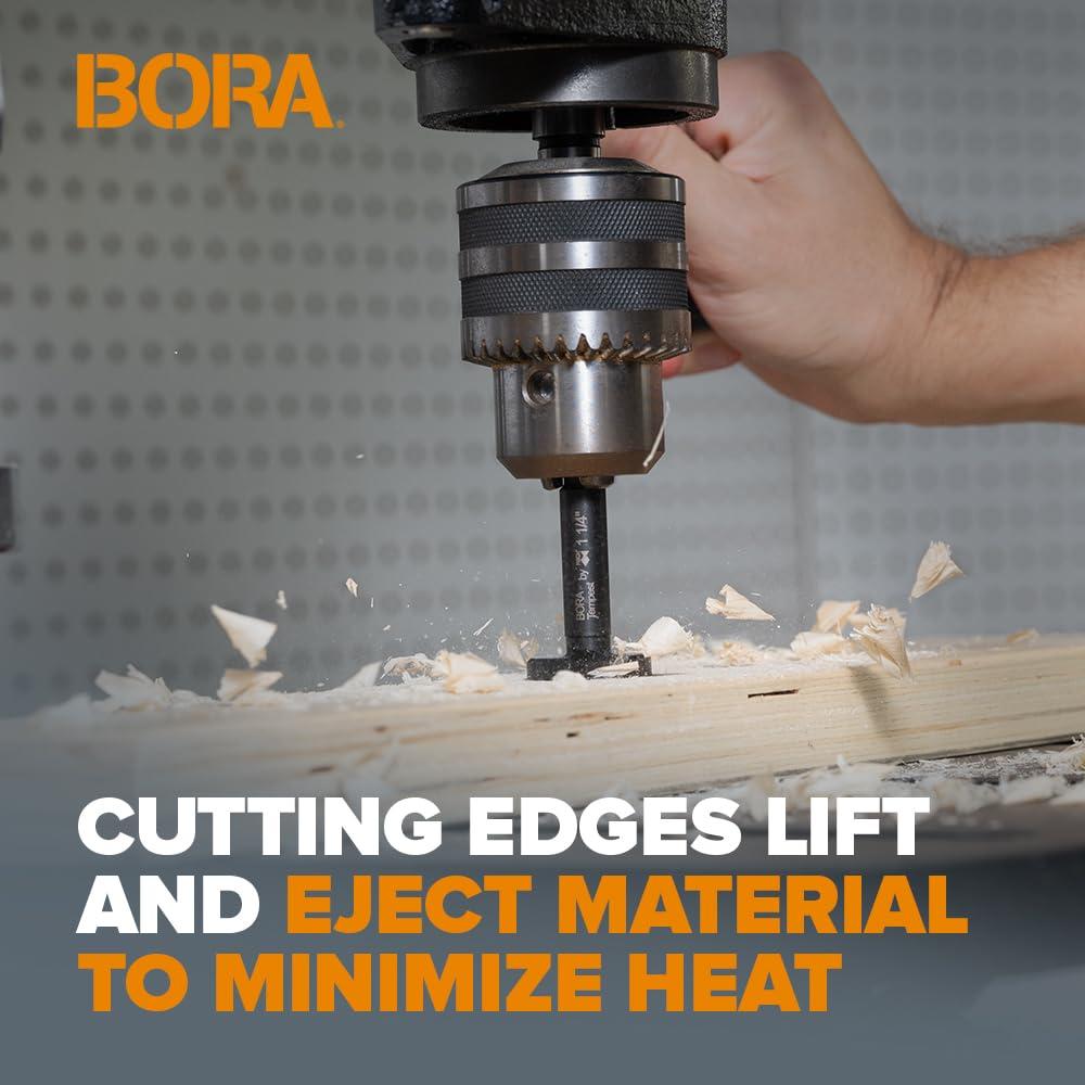 Broca Forstner BORA BFB-009744 25mm Diámetro 89mm Longitud