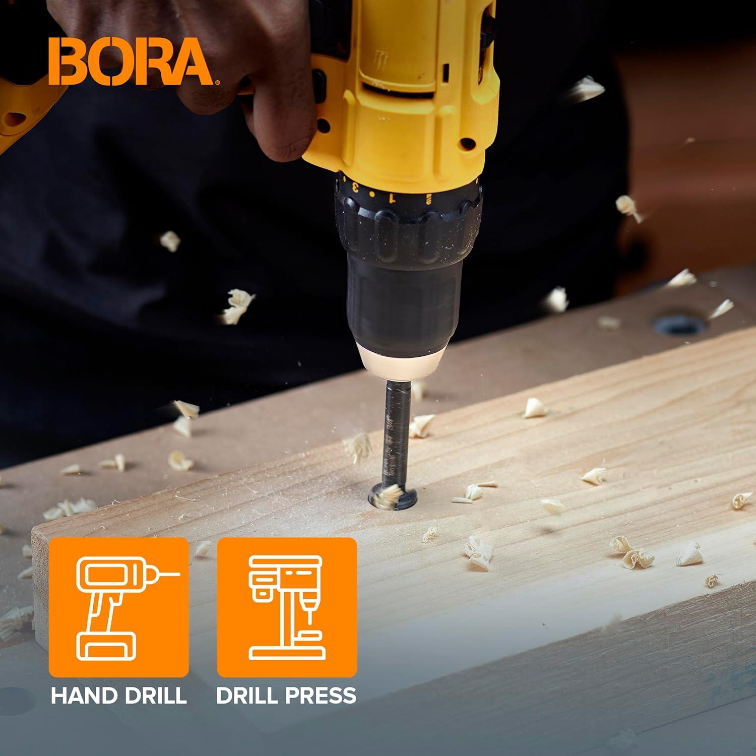 Broca Forstner BORA BFB-009744 25mm Diámetro 89mm Longitud