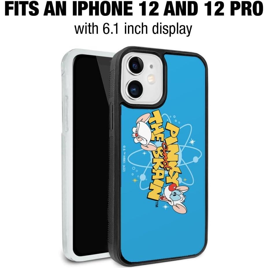 Funda Protectora Slim Fit Pinky y el Cerebro para iPhone 12 Pro
