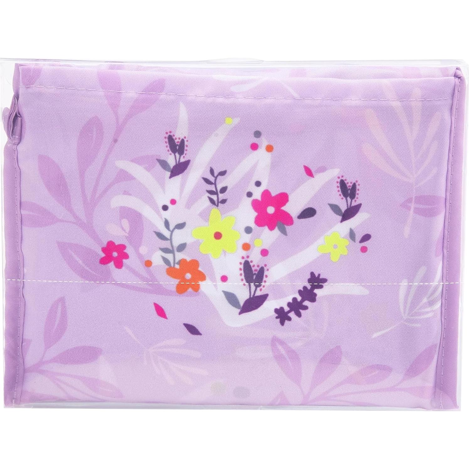 Bolsa de Compras Reutilizable Blueberry Pet Floral Lavanda 22.68 kg