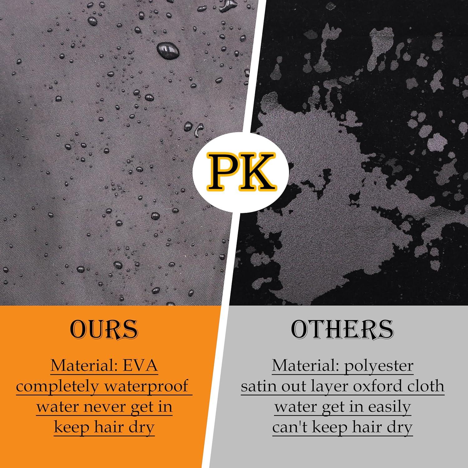 Gorros de Ducha Grandes para Mujeres - 2 PCS Impermeables