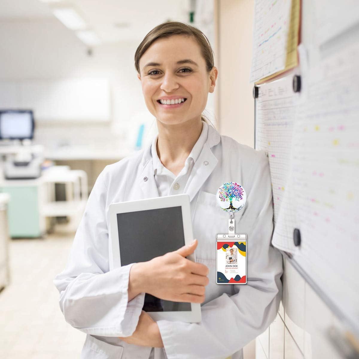 Ruedas de Insignia Retráctiles WoEluone Árbol de la Vida 3 Pcs