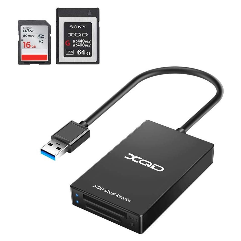 Lector de Tarjetas XQD y SD Rocketek USB 3.0 5Gbps