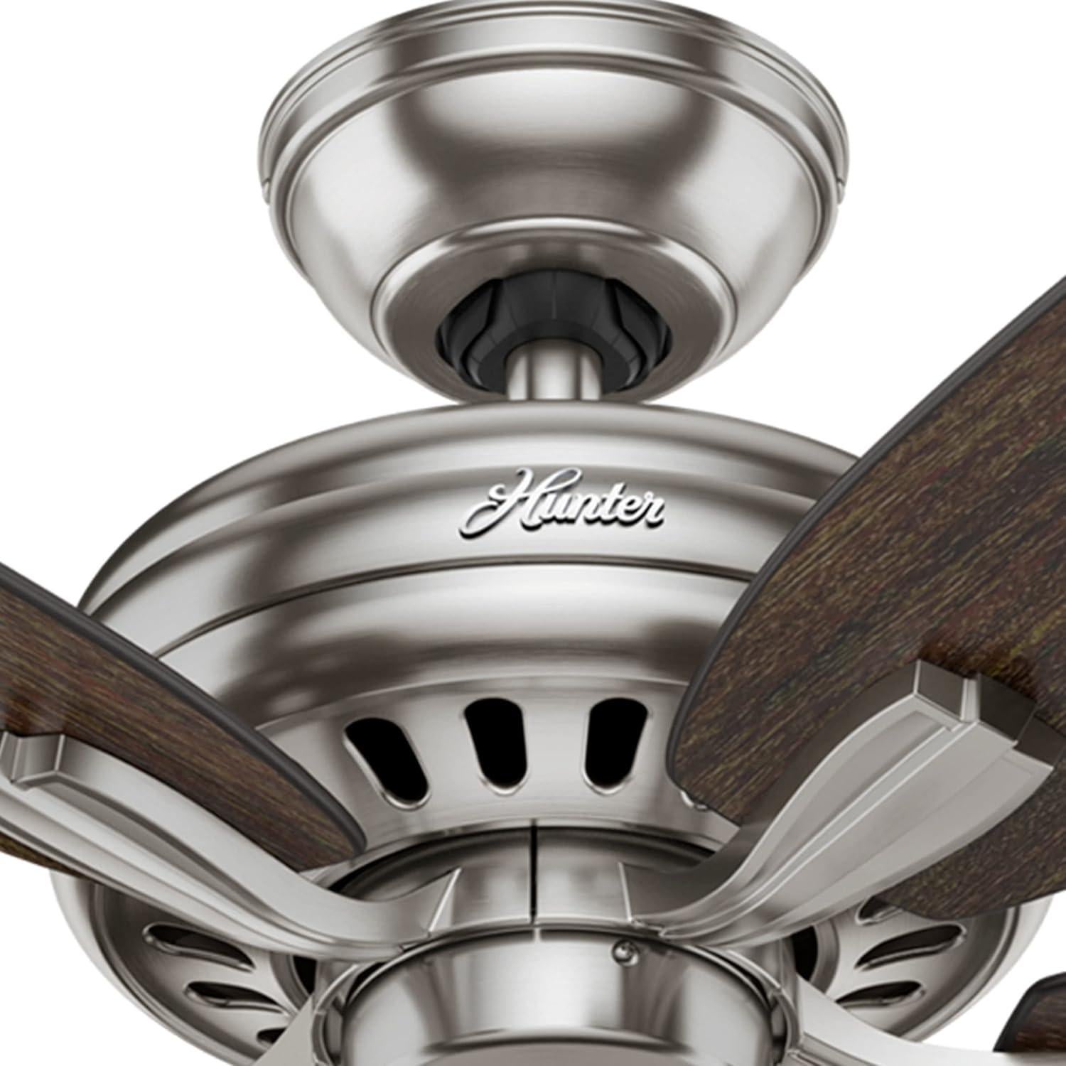 Ventilador de Techo Hunter Newsome 132 cm Níquel Cepillado