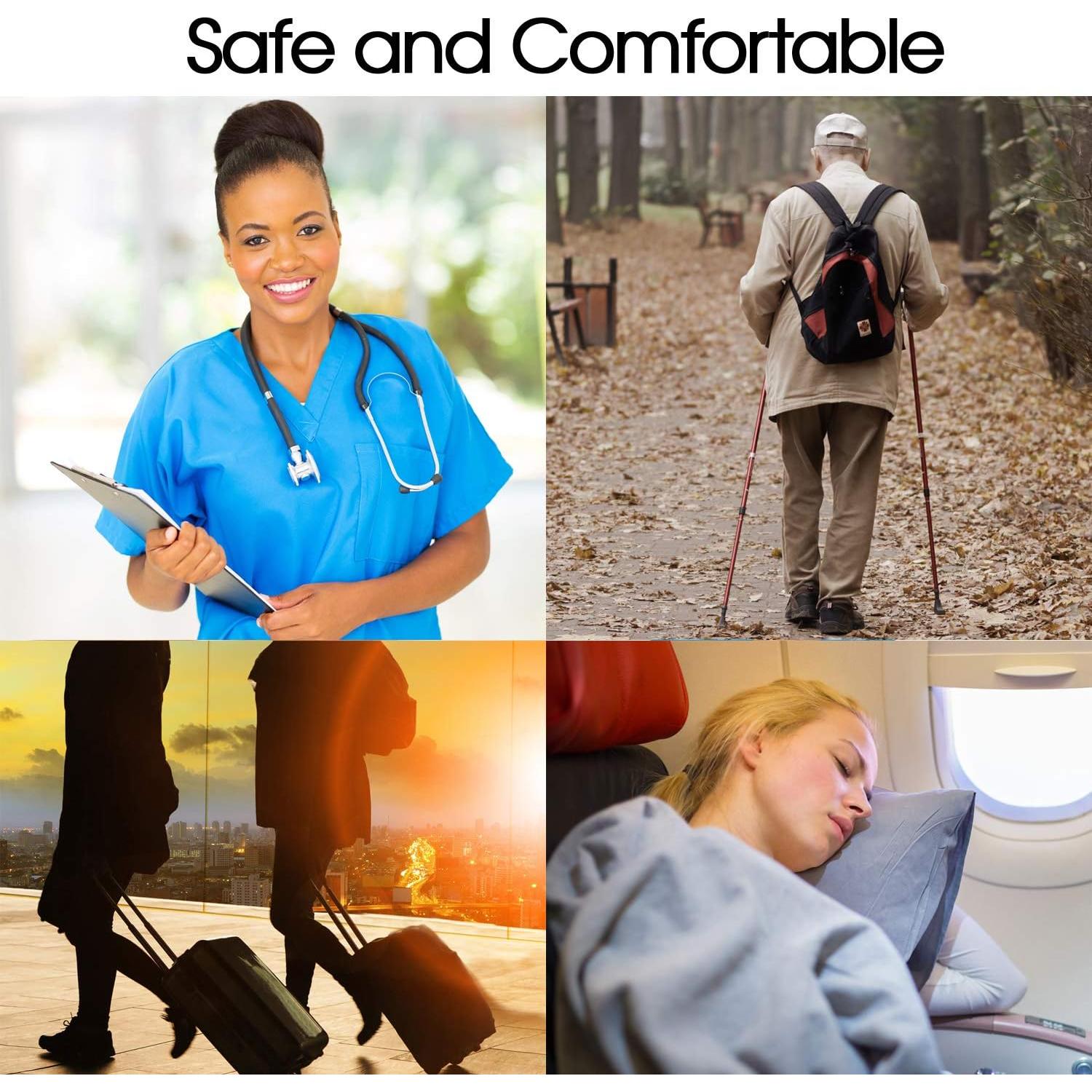 Calcetines de Compresión SocksLane Rayas Amatista S/M 15-20 mmHg