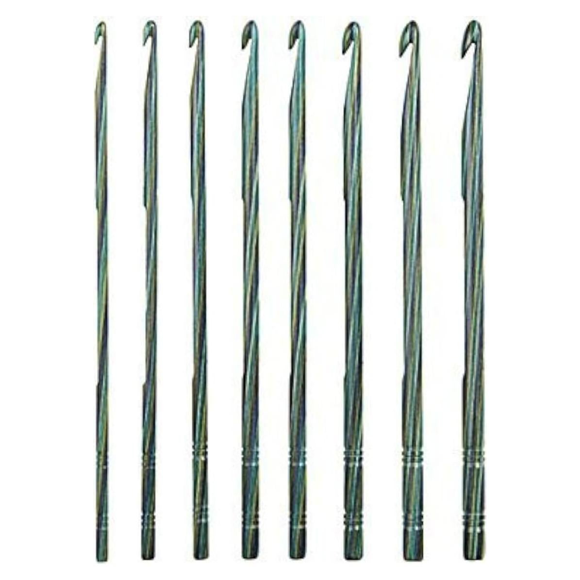 Juego de Ganchillos de Madera Knit Picks Caspian 8 Piezas