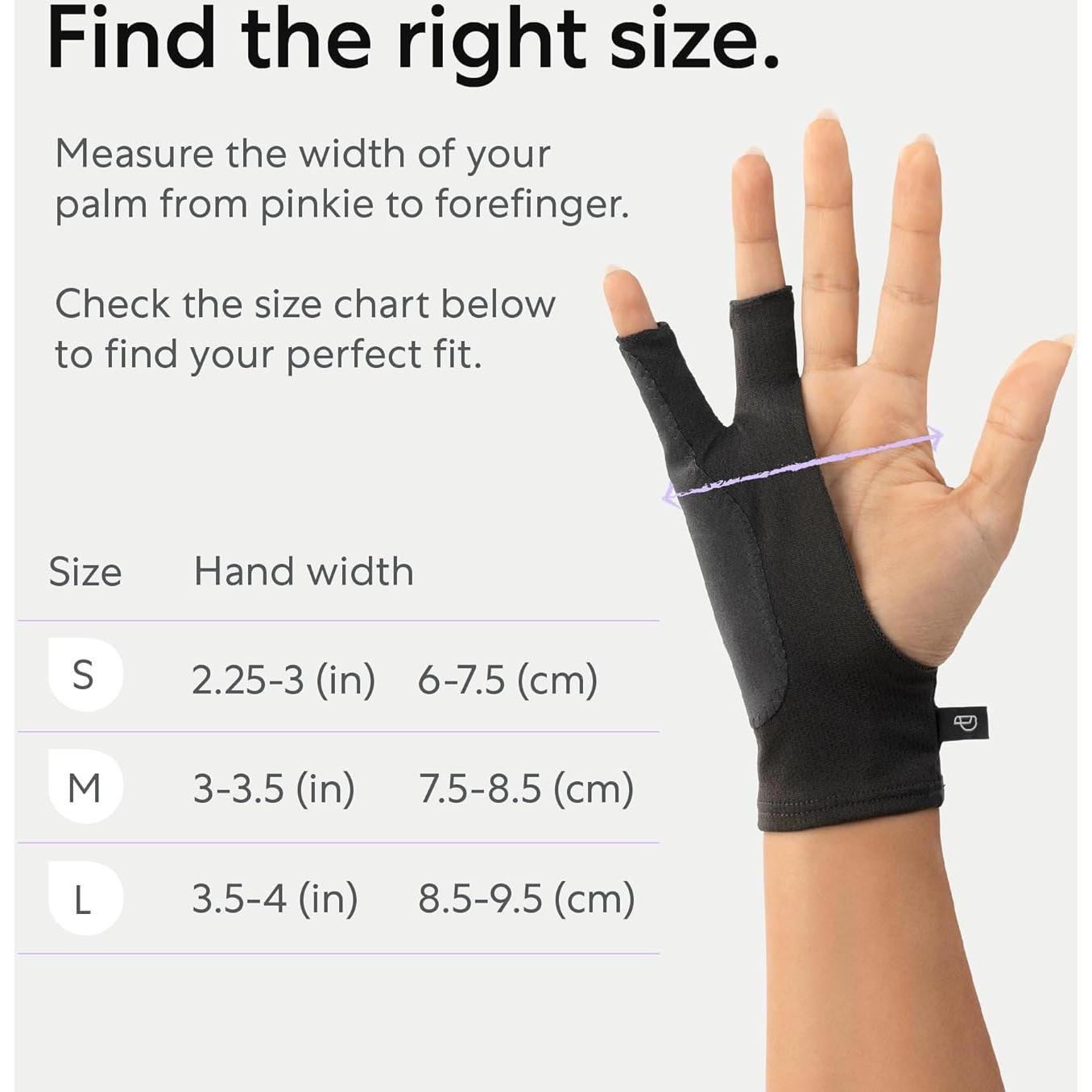 Guante de Dibujo Paperlike para iPad - Tamaño L, Unisex