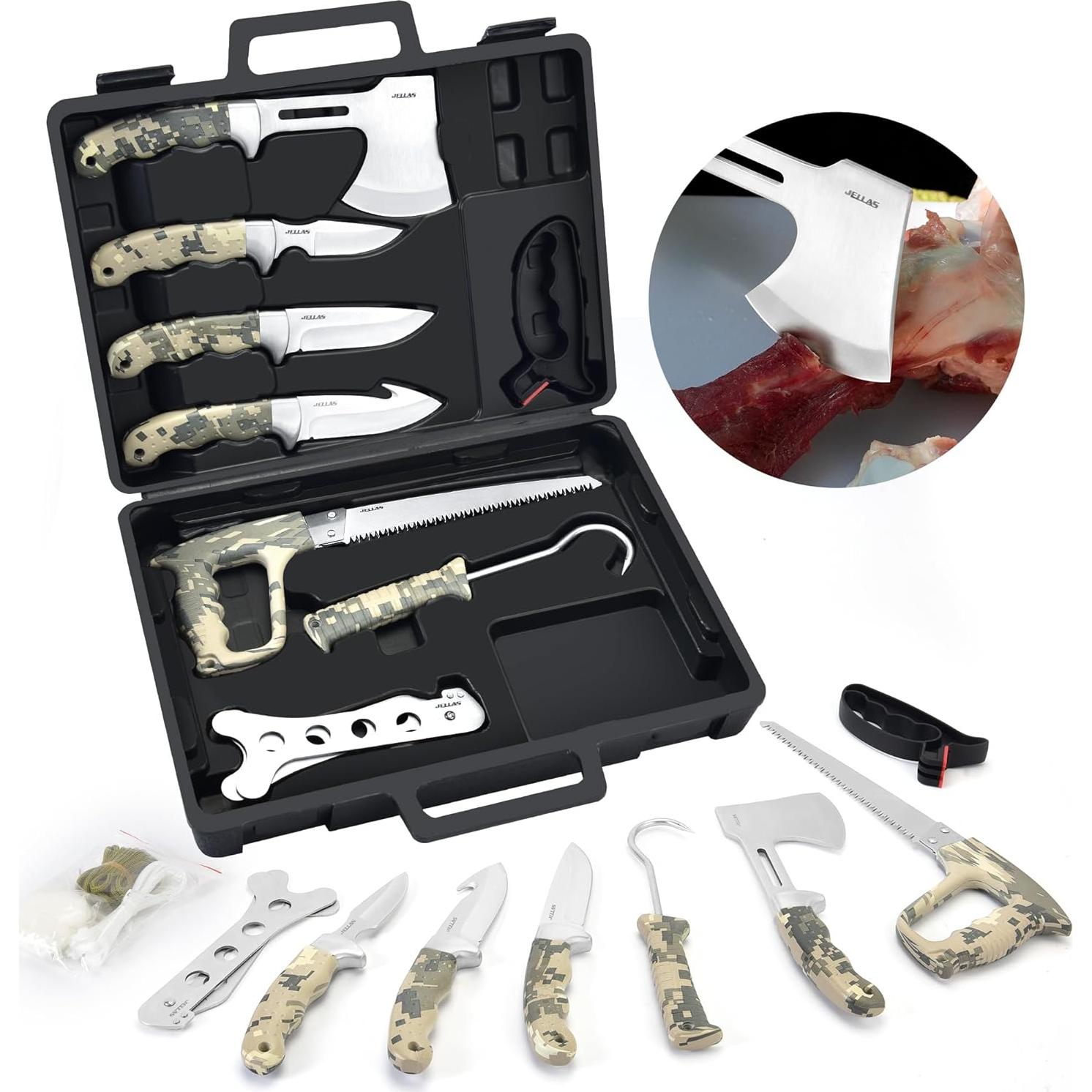 Juego de Caza Jellas HKS13 de 13 Piezas con Estuche