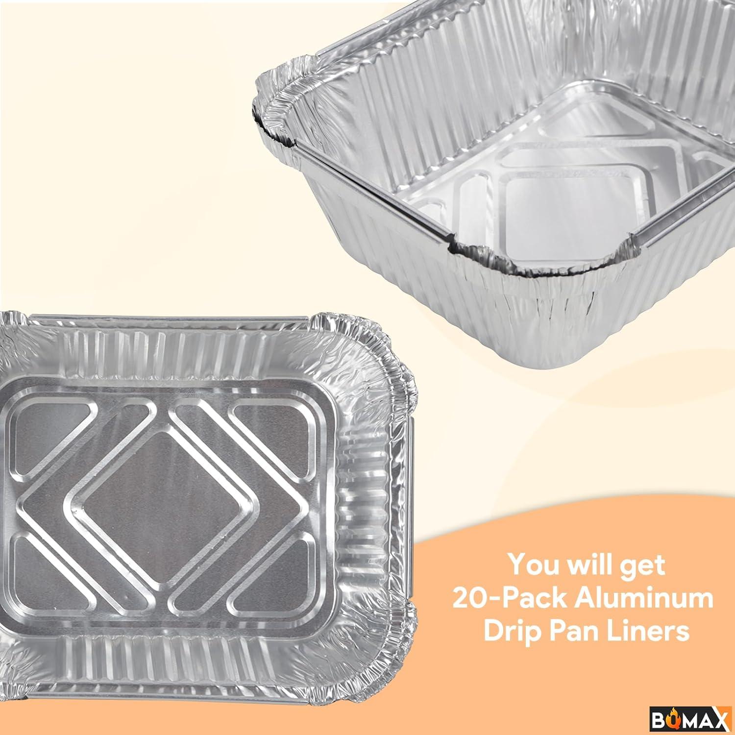 Forros de Bandeja de Goteo BQMAX para Nexgrill - Paquete de 20