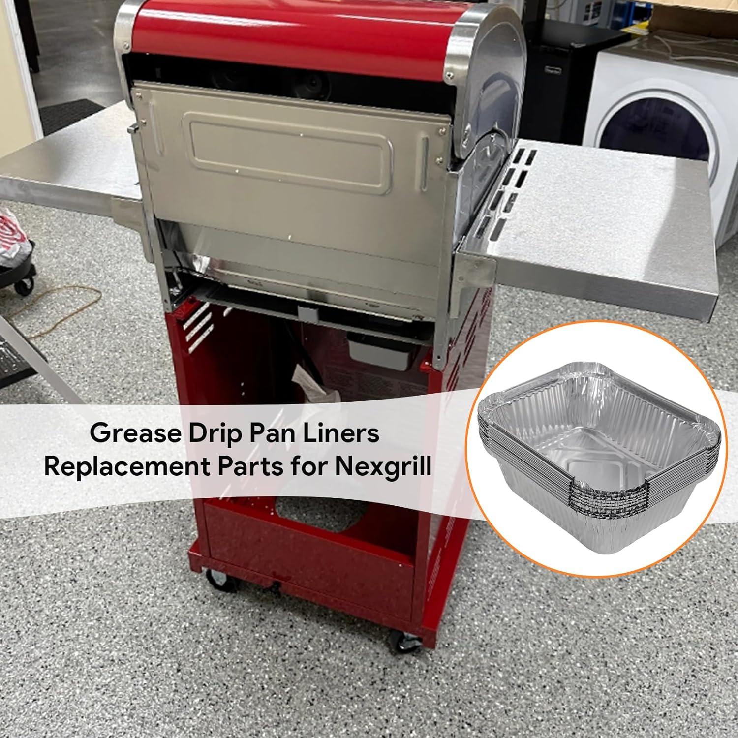 Forros de Bandeja de Goteo BQMAX para Nexgrill - Paquete de 20