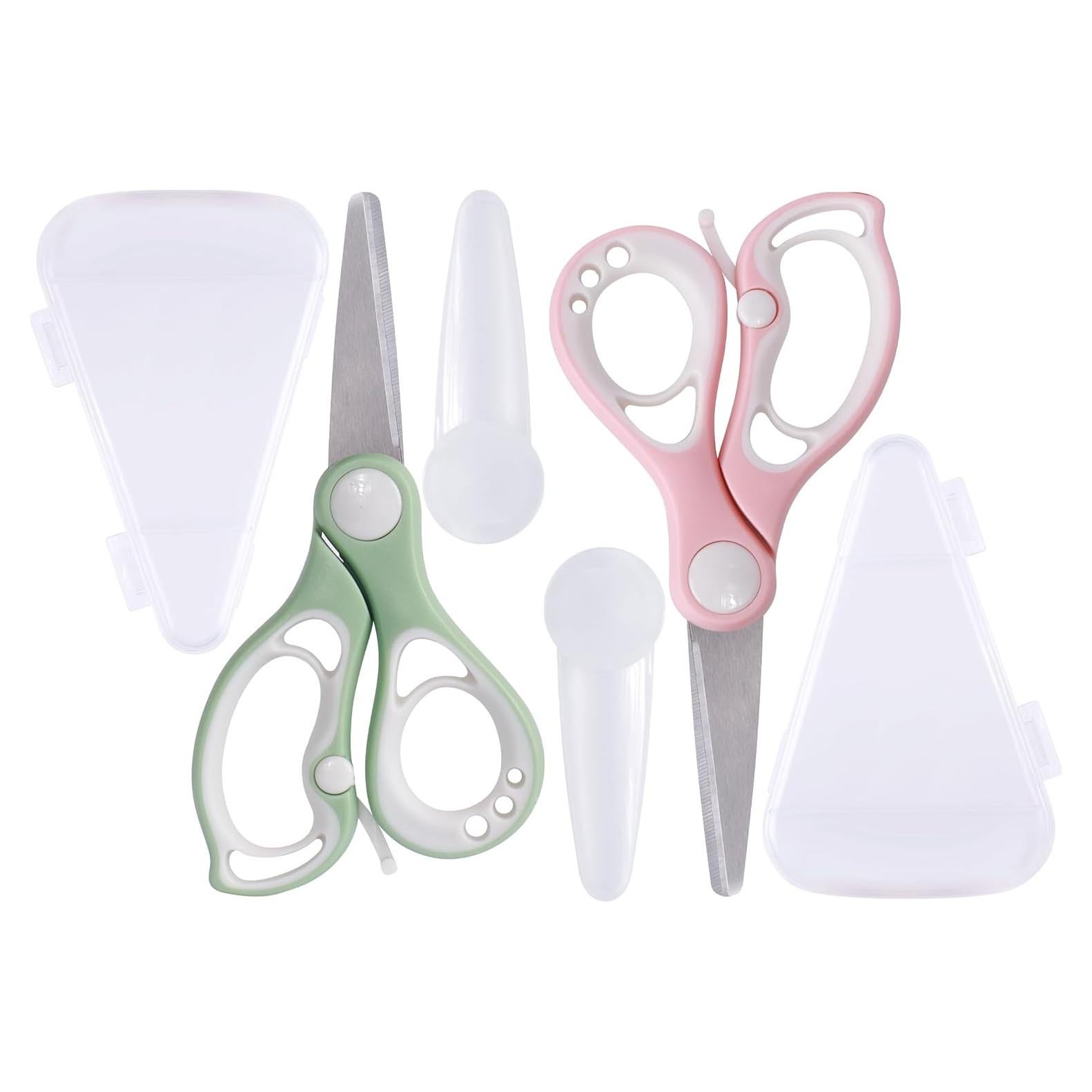 Tijeras de Cocina ARCHIKING para Bebés - 2 Paquetes con Estuche