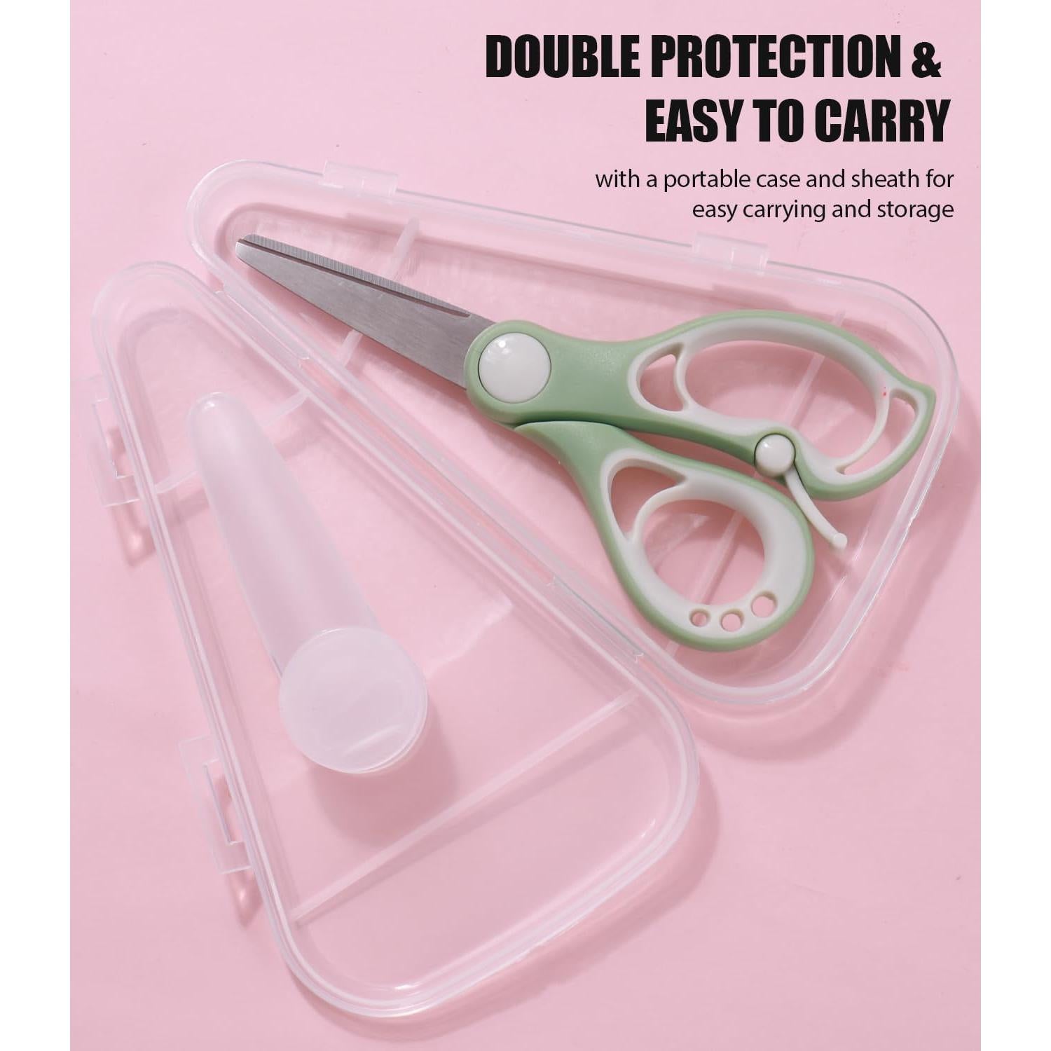 Tijeras de Cocina ARCHIKING para Bebés - 2 Paquetes con Estuche