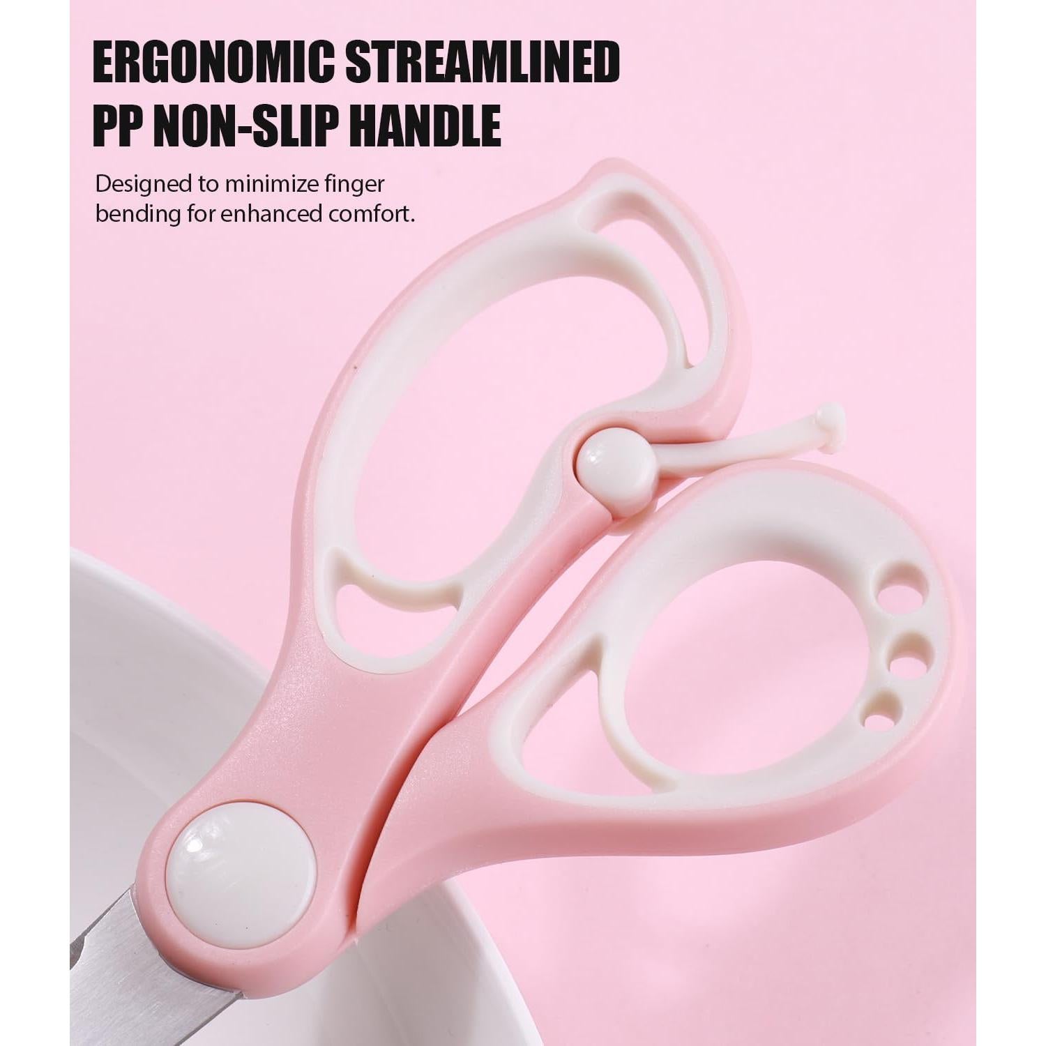 Tijeras de Cocina ARCHIKING para Bebés - 2 Paquetes con Estuche