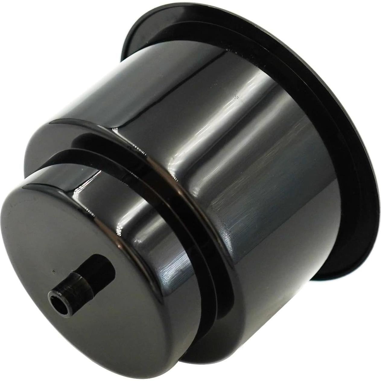 Soporte de Bebida Empotrado Yuanhe Negro 4PCS con Drenaje