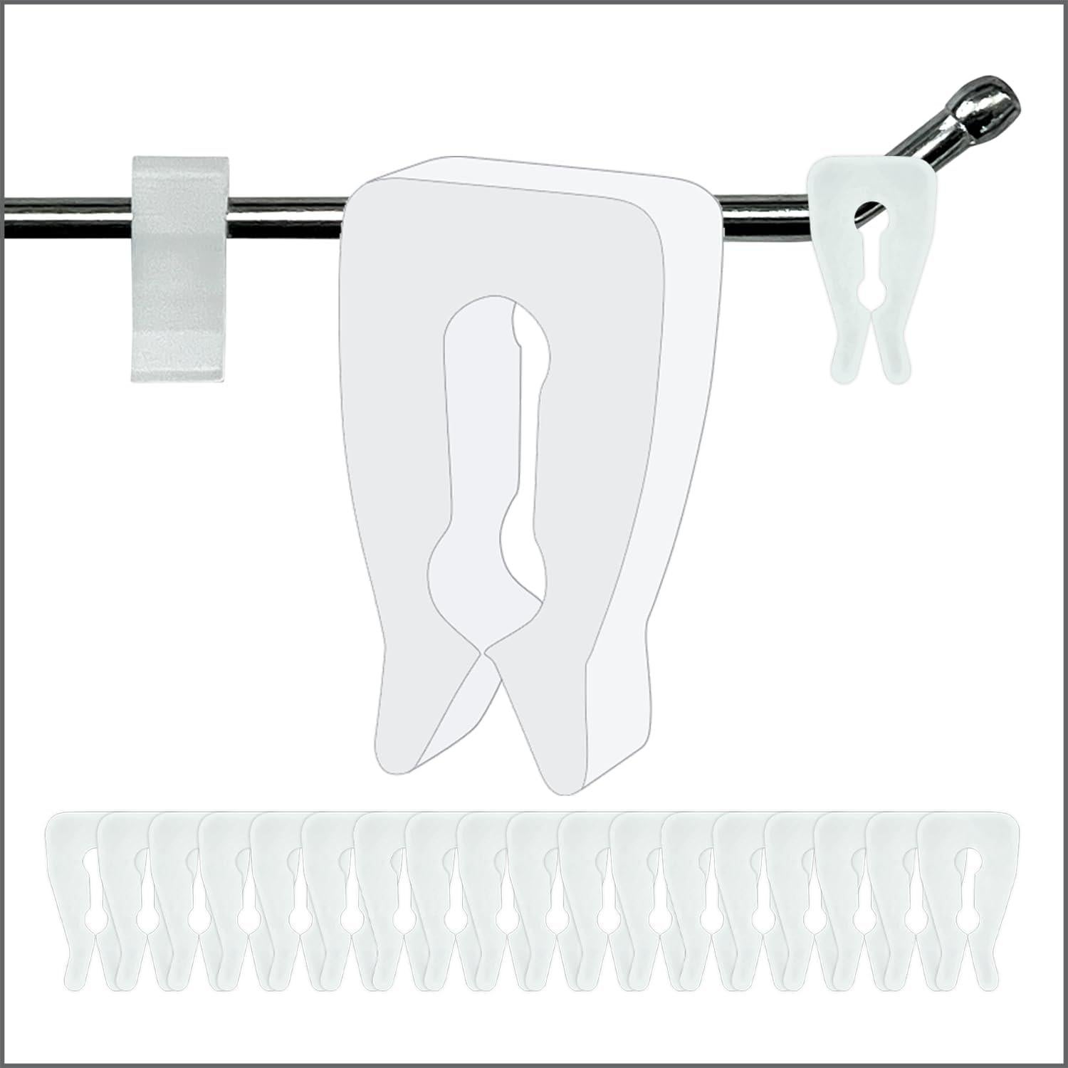 Clips de Control de Inventario Clip Strip ICC-100 - 100 Unidades