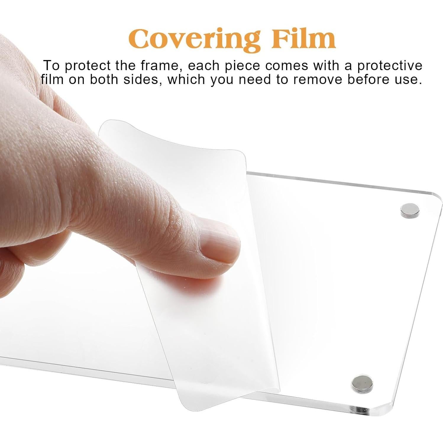 Marco de Foto Magnético Dargoose para Visera de Coche 2-Pack