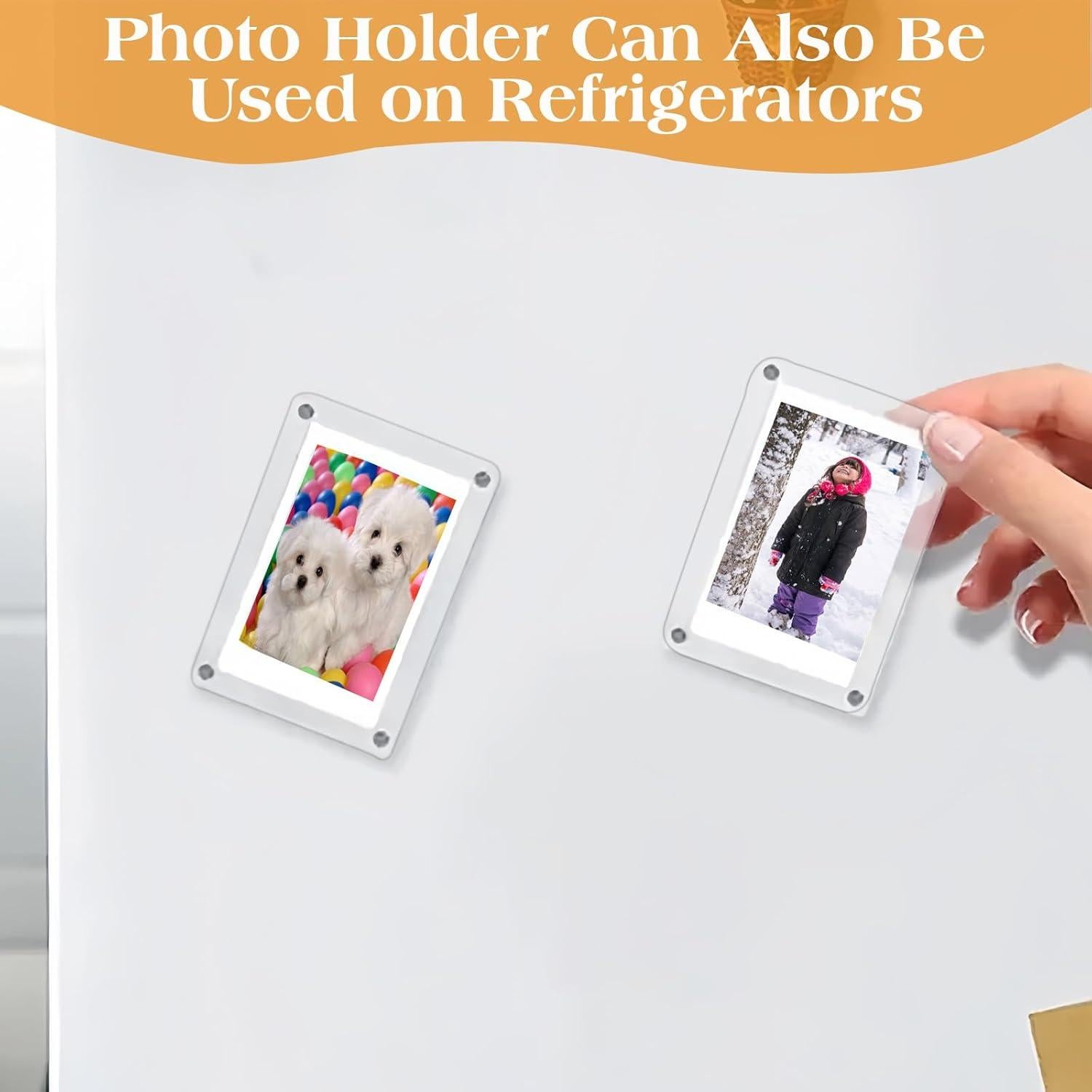 Marco de Foto Magnético Dargoose para Visera de Coche 2-Pack