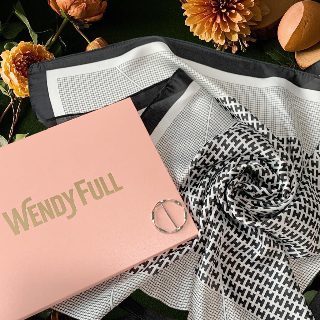 Bufanda de Seda de Morera 68x68 cm para Mujer - Accesorios de Moda