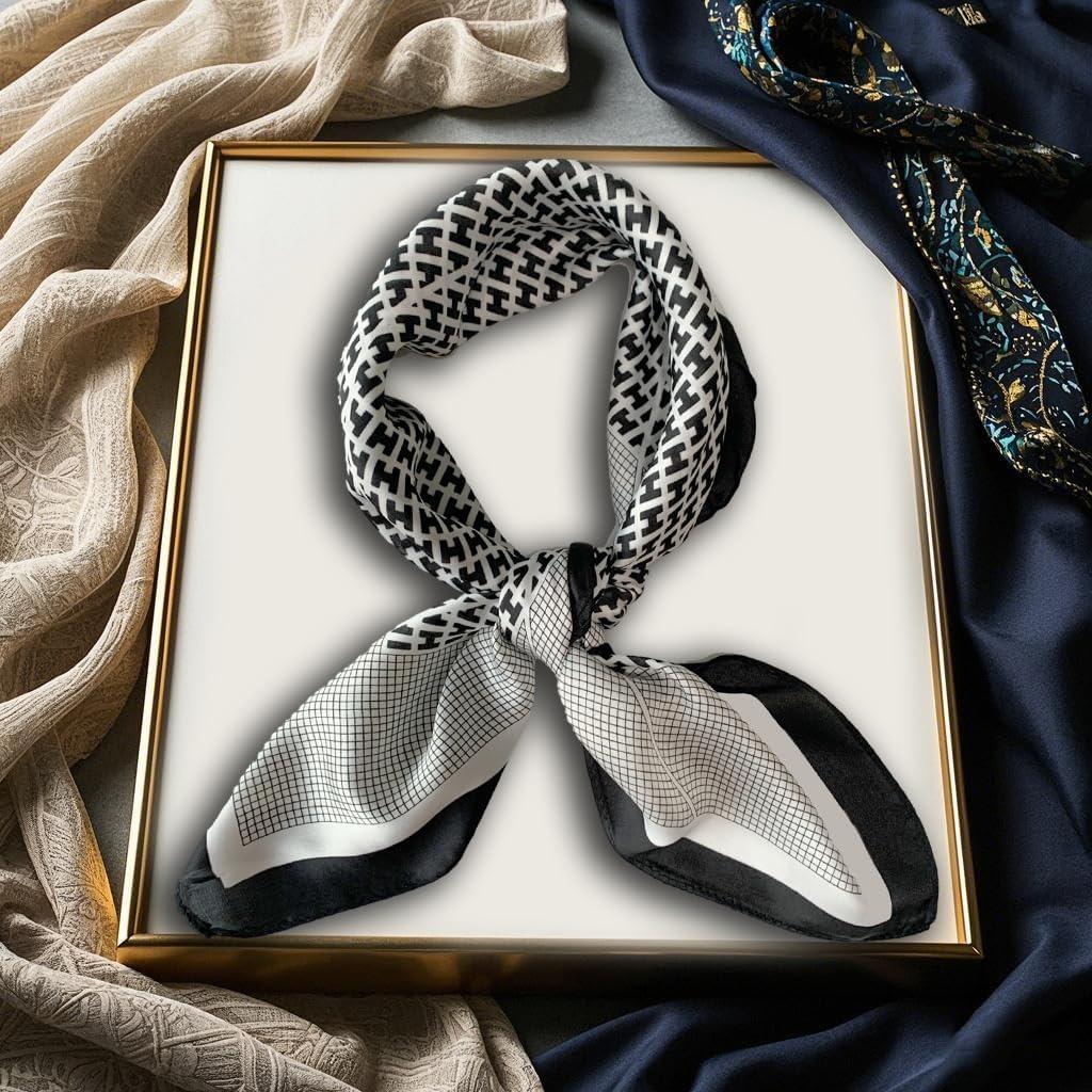 Bufanda de Seda de Morera 68x68 cm para Mujer - Accesorios de Moda