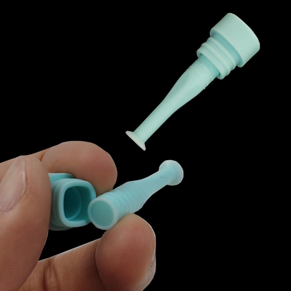 15 Removedores de Lentes de Contacto Duro ROYHOO Silicona Verde