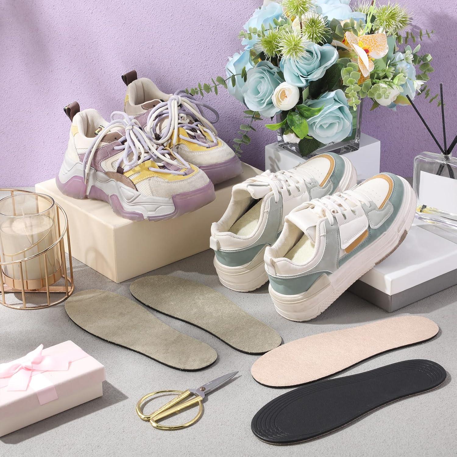 3 Pares de Plantillas Lavables Antideslizantes para Zapatos