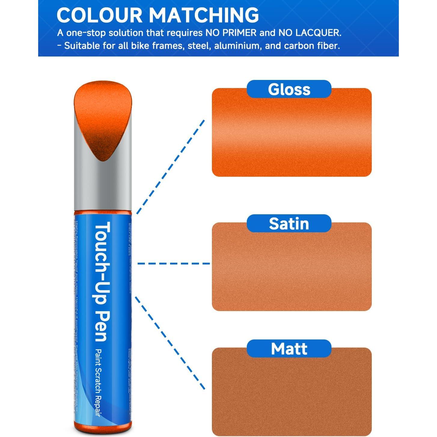 Pintura de Retoque Brillo Ámbar RSACET para Bicicletas Giant