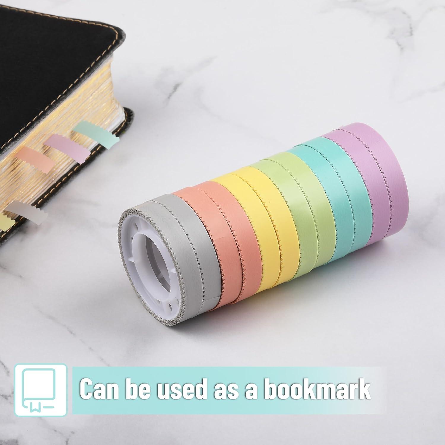 Cinta Resaltadora Mr. Pen Morandi, 12 Rollos, 0.79 cm x 5.03 m