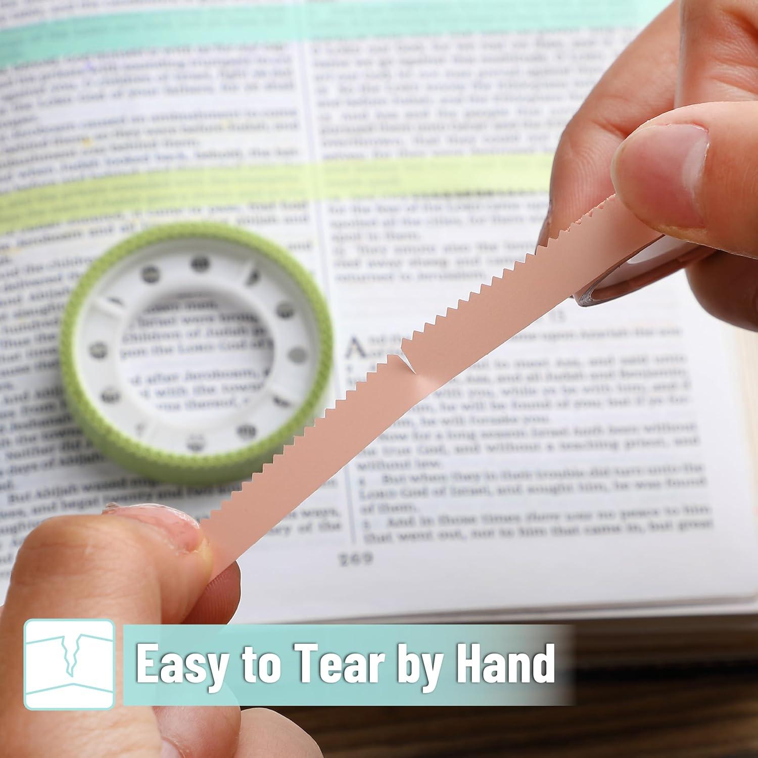 Cinta Resaltadora Mr. Pen Morandi, 12 Rollos, 0.79 cm x 5.03 m