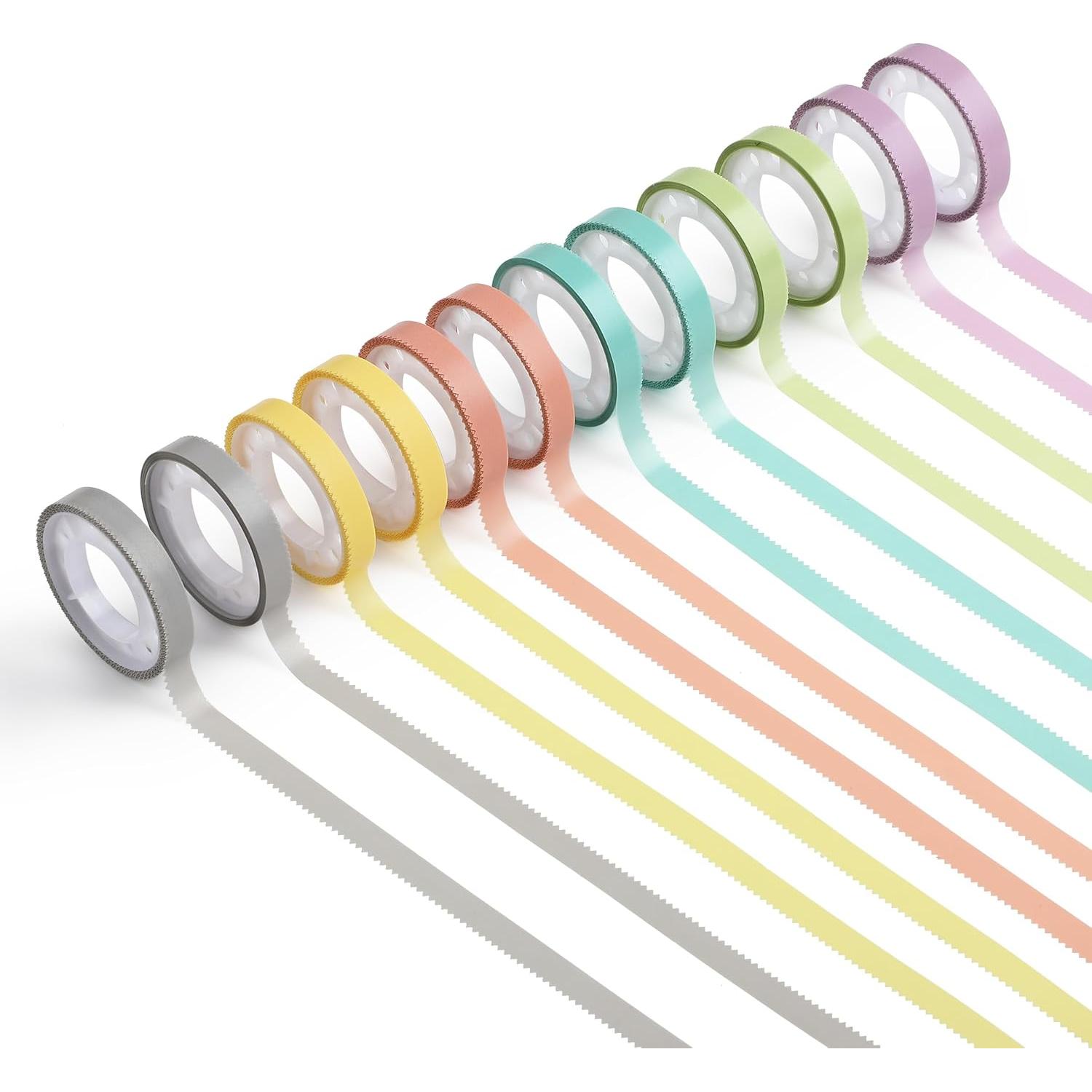 Cinta Resaltadora Mr. Pen Morandi, 12 Rollos, 0.79 cm x 5.03 m