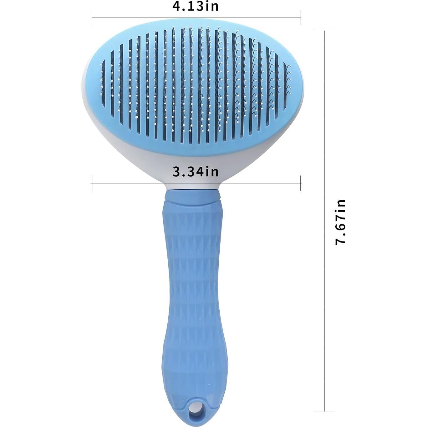 Cepillo Autolimpiante para Gatos PanSukided Azul 19.5cm