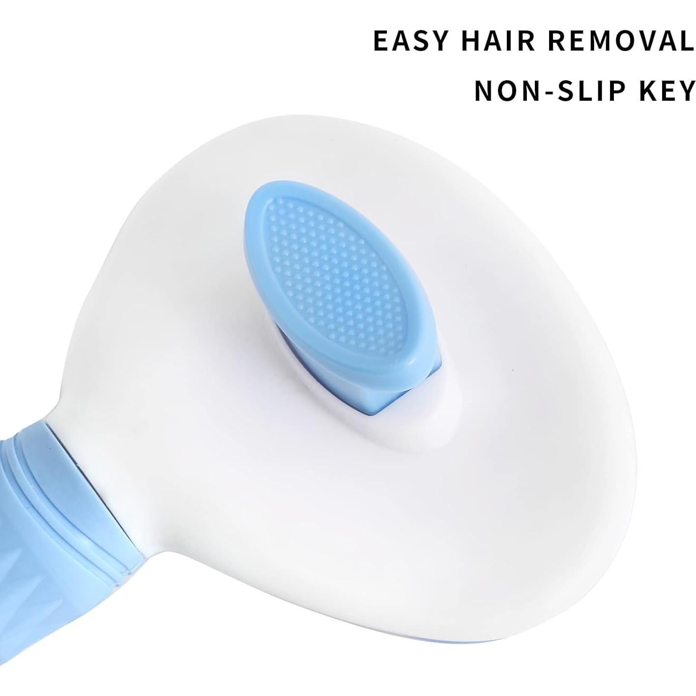 Cepillo Autolimpiante para Gatos PanSukided Azul 19.5cm