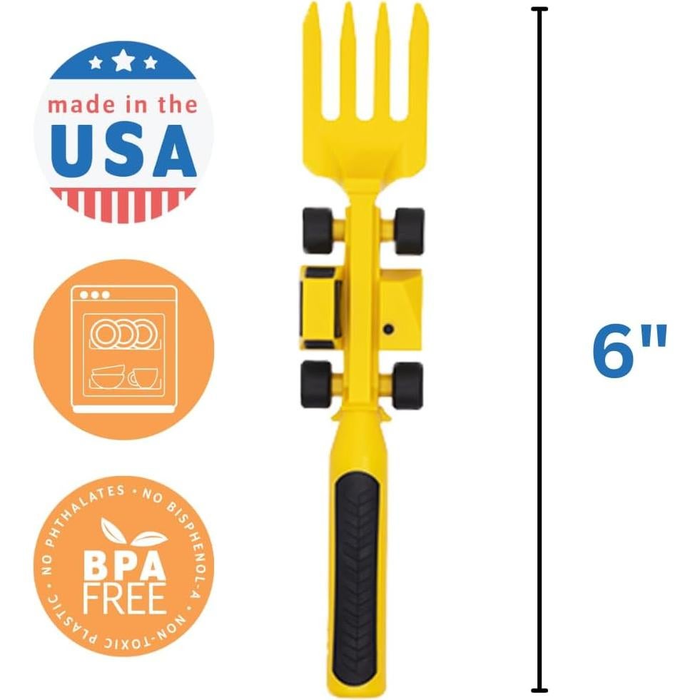 Juego de Utensilios para Niños Comida Constructiva - 3 Piezas