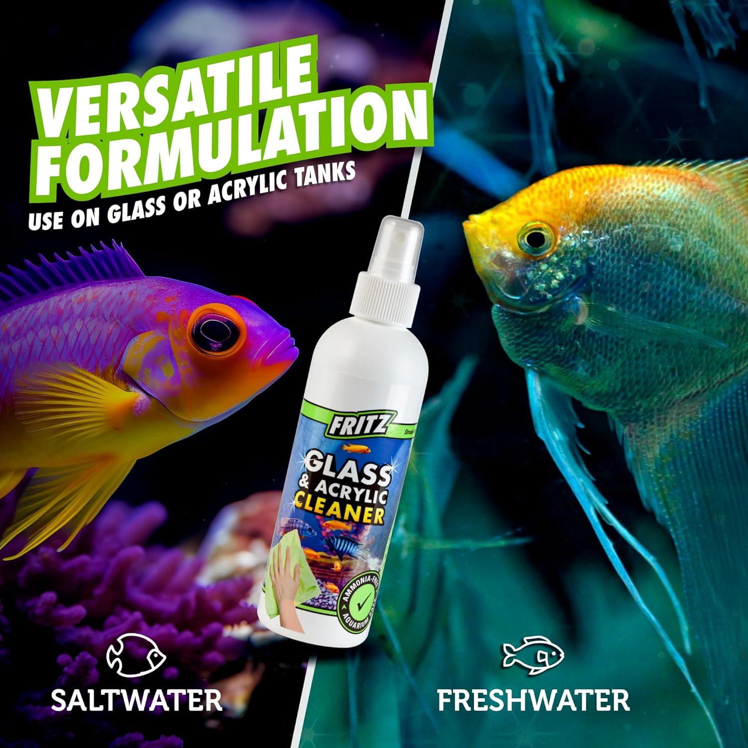 Limpiador de Vidrio y Acrílico para Acuarios Fritz Aquatics 226g